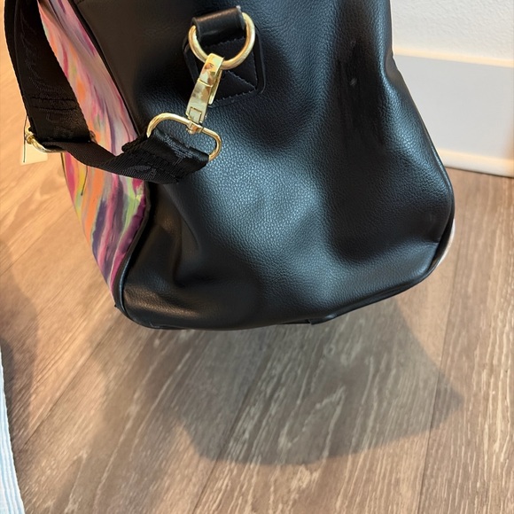 NWOT Luv Betsey by Betsey Johnson Multicolor Weekender Duffel Bag - Picture 4 of 8